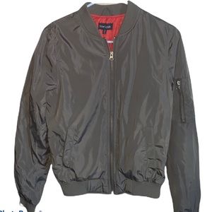 Olive Forever21 Bomber Jacket